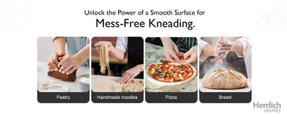 Stainless Steel Cutting Board with Free Rolling Pin