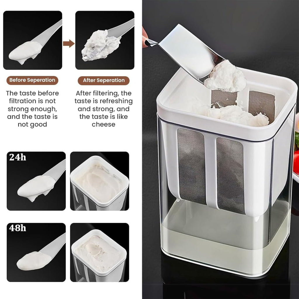 Multifunctional Yogurt Filter With Fine Mesh Strainer