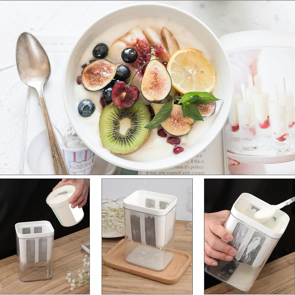 Multifunctional Yogurt Filter With Fine Mesh Strainer