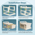 Modular Drawer Storage Cabinet