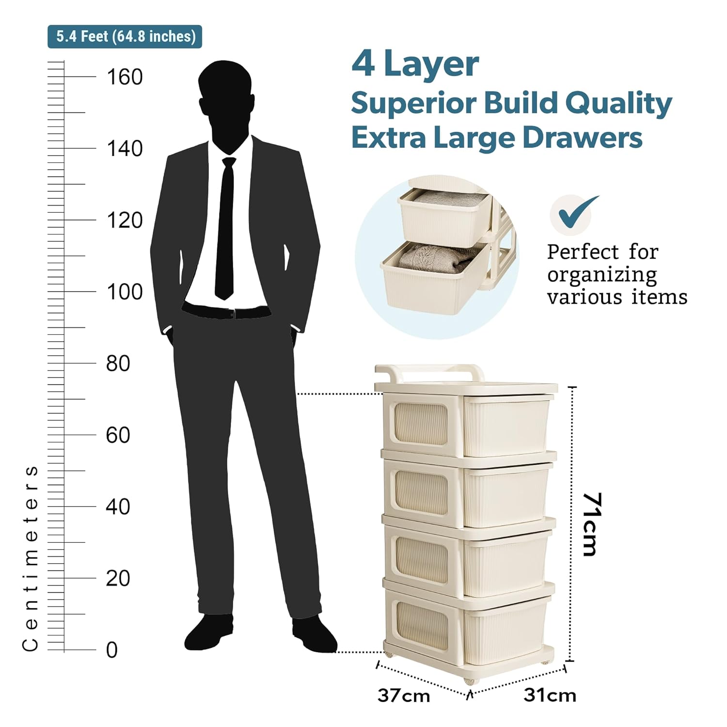 Modular Drawer Storage Cabinet