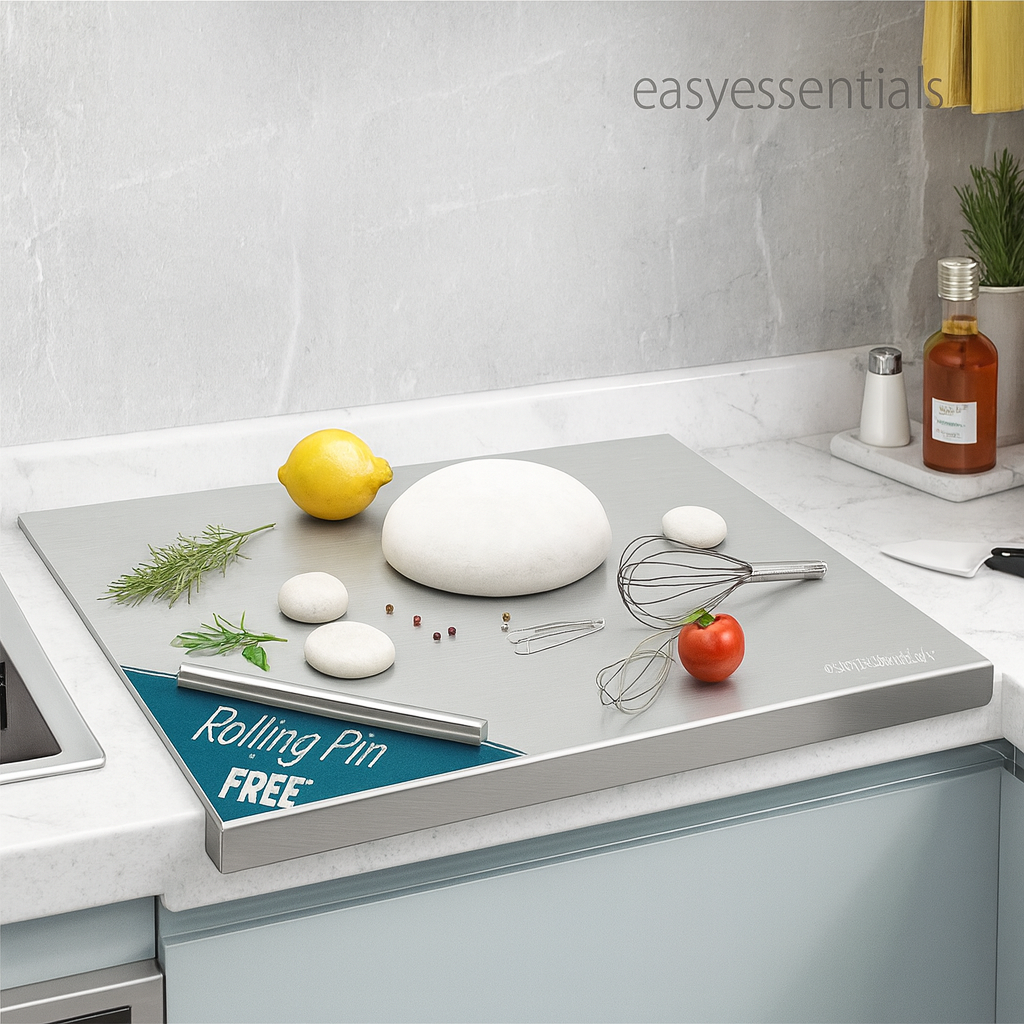 Multi-Purpose Stainless Steel Cutting Board